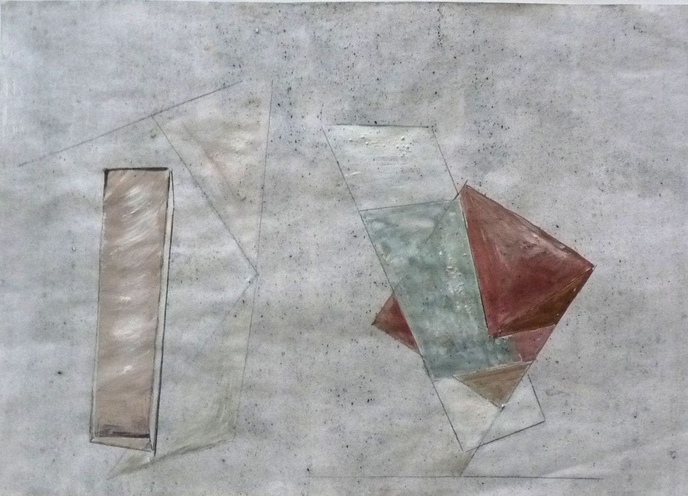Formen, aquarell on paper, Din.A4